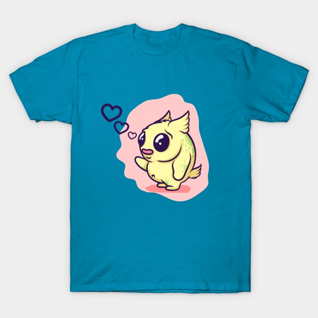 Cute Monster T-Shirt by UniqueDesignsCo